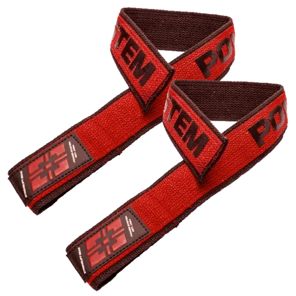 Power System Trhačky Lifting Straps Duplex 3401 - červené