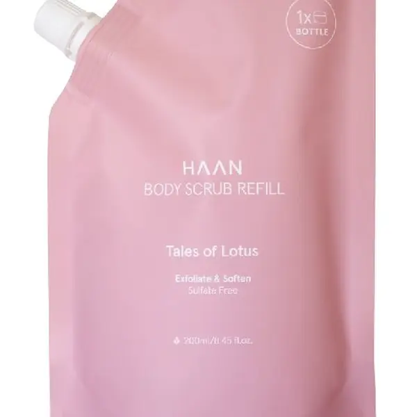 HAAN Tales of Lotus náhradní náplň do tělového peelingu 200 ml