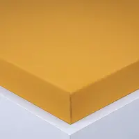 Napínací prostěradlo jersey EXCLUSIVE hořčicové 180 x 200 cm