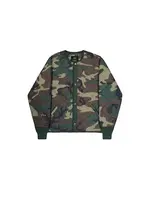 ALPHA INDUSTRIES Prechodná bunda 'Studio'  námornícka modrá / hnedá / kaki / jedľová