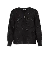 WE Fashion Blúzka  čierna