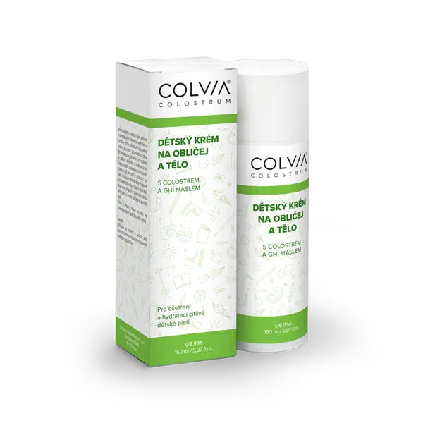 COLVIA Dětský krém na obličej a tělo s colostrem a ghí máslem 150 ml