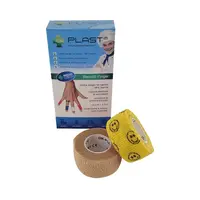 OK-plast Rychloobvaz Bandáž Finger 2,5 cm x 4,5 m 2 ks tělová a žlutá