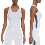 Dámský sportovní top BAS BLACK Imagin-Top 50 bílo-modrá L