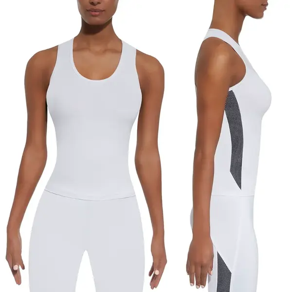 Dámský sportovní top BAS BLACK Imagin-Top 50 bílo-modrá L