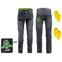 Pánské moto džíny W-TEC Alfred CE šedá M