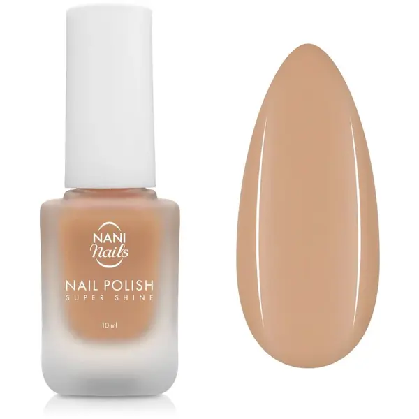 NaniNails NANI Super Shine dlouhotrvající lak na nehty odstín Apricot Whisper 10 ml