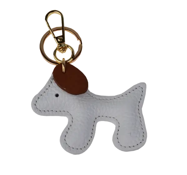 NovaKabelka.cz Klíčenka Cane Bianco Camel