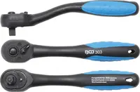 BGS technic Ráčna ergonomická (1/4", 3/8", 1/2") - BGS Velikost čtyřhranu: 3/8"