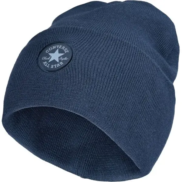 Converse HI-TOP BEANIE Unisex čiapka, tmavo modrá, veľkosť
