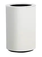 Válcový samozavlažovací květináč STEEL PLUS, více variant - Hobby Flower Barva: bílá, Rozměry: Ø 35 x 75