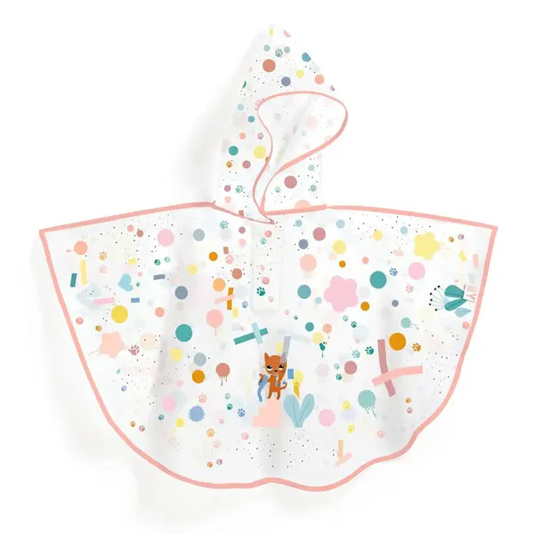 Detská pláštenka S - mačka