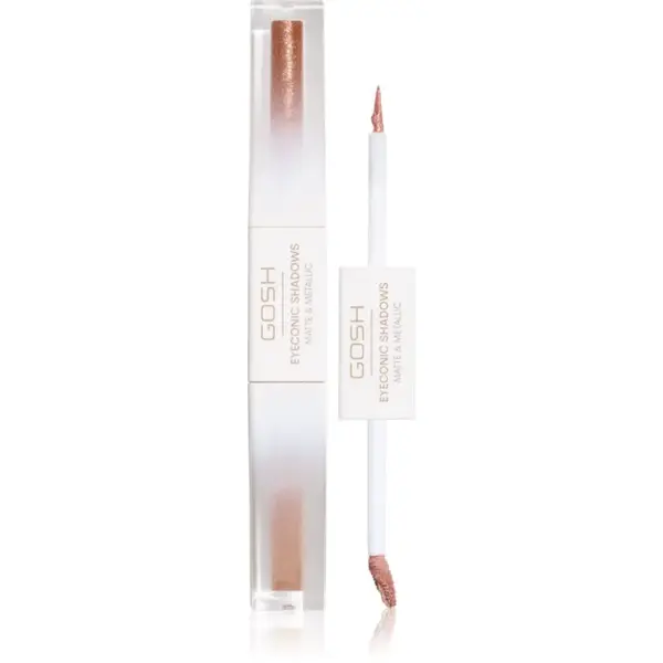 Gosh Eyeconic Shadows tekuté oční stíny 2 v 1 odstín 004 Classy 1.5 ml