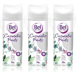 Bel Face & Body odličovací tampony výhodné balení 3x70 ks