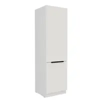 Vysoká skříňka pro vestavnou lednici Aria 60 LO-210 2F Barva korpusu: Bílá, Barva dvířek: WH - Crystal white AFM