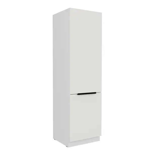 Vysoká skříňka pro vestavnou lednici Aria 60 LO-210 2F Barva korpusu: Bílá, Barva dvířek: WH - Crystal white AFM