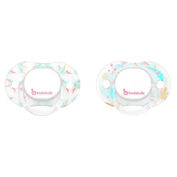 Badabulle dudlík PHYSIO 6-12m 2ks Jungle Girl