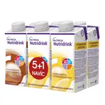 Nutridrink balíček 5+1 s příchutí čokoládovou a banánovou 6x200 ml