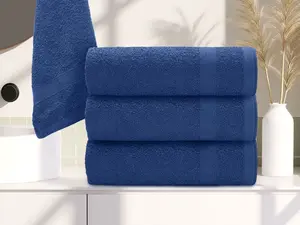 Ručník BASIC MALÝ 40 x 60 cm tmavě modrý