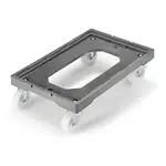 Červený vozík na tašky