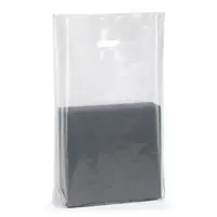 200 x Igelitové tašky s úchyty, 350x450x80mm, průhledná | RAJA®