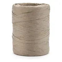 Dárková stuha Raphia, šířka 80mm, délka 100m, béžová