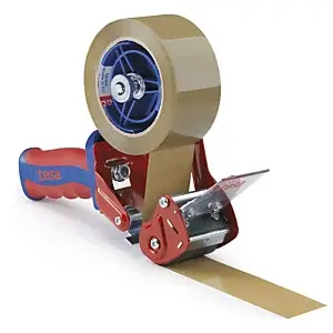 Bezpečnostní ruční odvíječ pásek, šířka 50mm | TESA