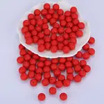 Round Silicone Focal Beads