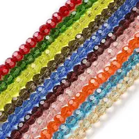 Transparent Glass Beads Strands
