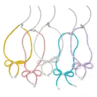Bowknot 304 Stainless Steel Necklaces