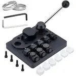 Plastic Nylon Jewelry Ring Bending Machine