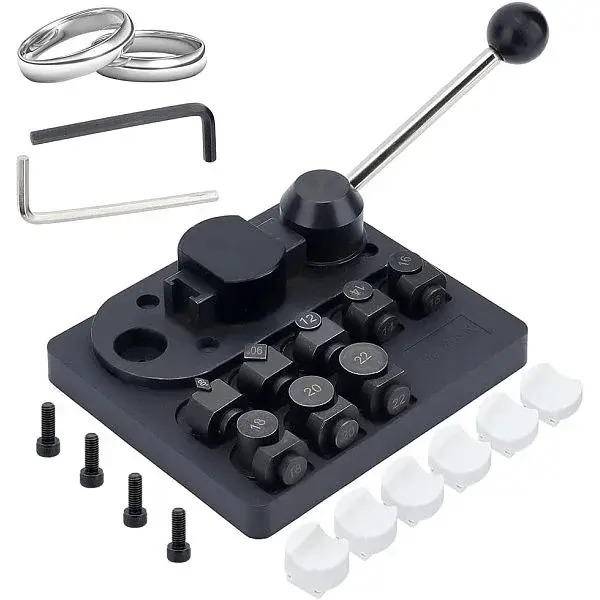 Plastic Nylon Jewelry Ring Bending Machine