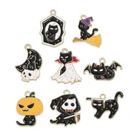 Alloy Enamel Pendants