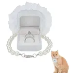Polyester Pet Dog Wedding Ring Displays