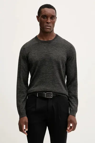 Vlněný svetr BOSS Leno-P