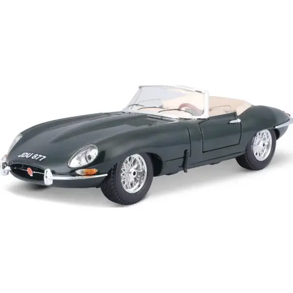 Bburago 1:18 Jaguar "E" Cabriolet (1961) Green