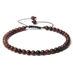 Adjustable Women's Tiger Eye Beaded Bracelet