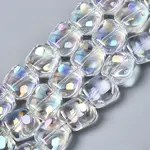 Electroplate Glass Beads Strands