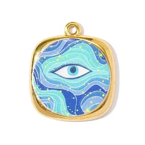 Printed 304 Stainless Steel Pendants