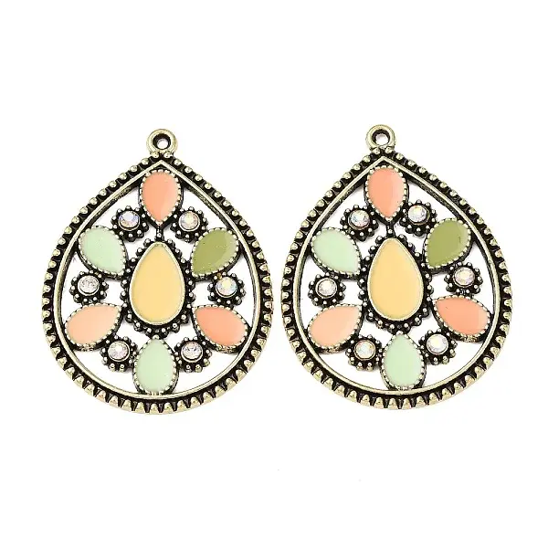 Alloy Enamel Pendants