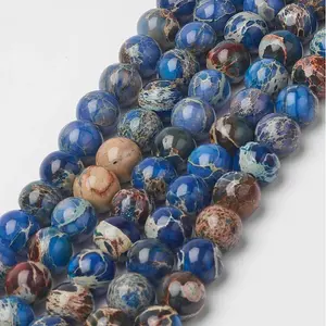 Natural Imperial Jasper Beads Strands