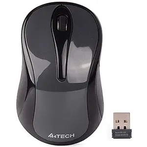 Myš bezdrátová, A4Tech G3-280N, šedá, optická, 1200DPI