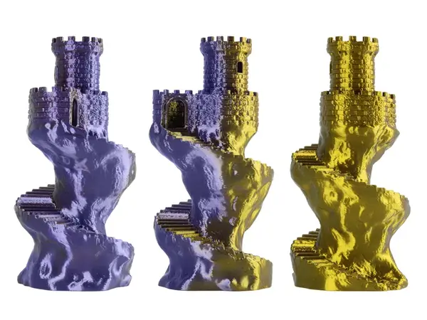 Spectrum 81405 3D filament, PLA Magic Silk, 1,75mm, 1000g, Vícebarevný (Royal amethyst)