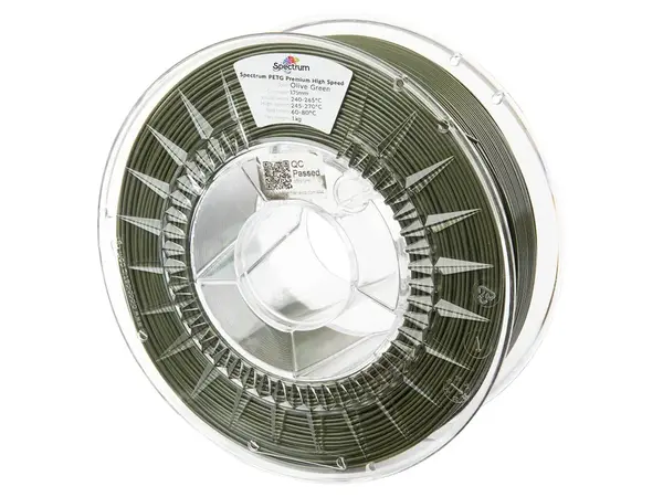 Spectrum 81548 filament, PETG Premium High Speed, 1kg, 1.75mm, OLIVE GREEN