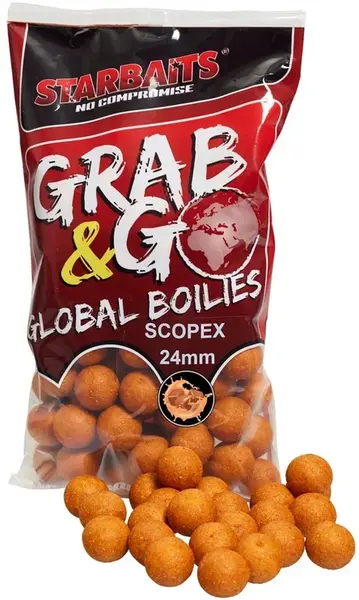 Starbaits boilies g&g global scopex - 800 g 24 mm