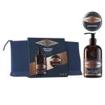 GILLETTE King C. dárková taška 3v1 mycí prostředek na vousy, obličej a vlasy 350 ml + balzám na vousy 100 ml