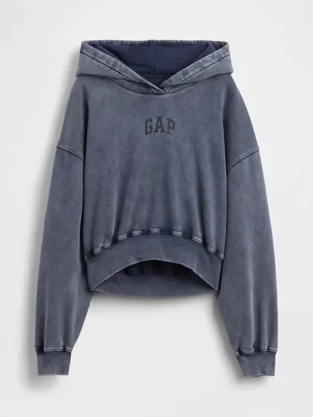 GAP Dámská Mikina s kapucí Logo Cropped 841725-14 Velikost: XL