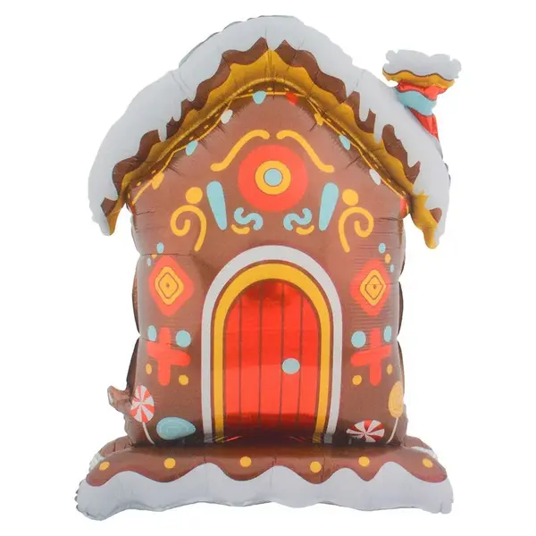 Balónek perníková chaloupka 100x72cm 48927