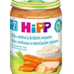 Hipp JUNIOR MENU BIO Rýže s mrkví a krůtím masem 220 g