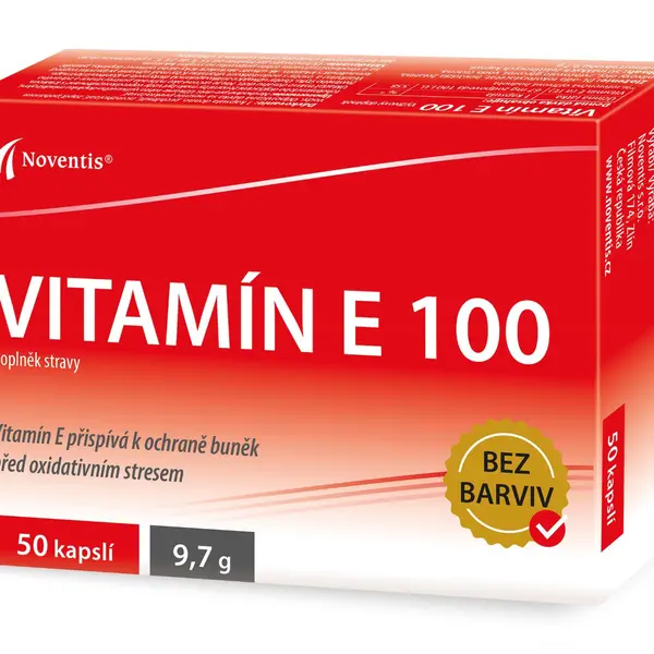 Noventis Vitamin E 100 50 kapslí
